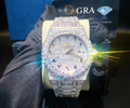 Watch Men, Unique Roman Numerals, Limited Edition, Moissanite